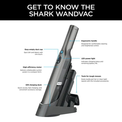 Shark WANDVAC Cordless Handheld Vacuum