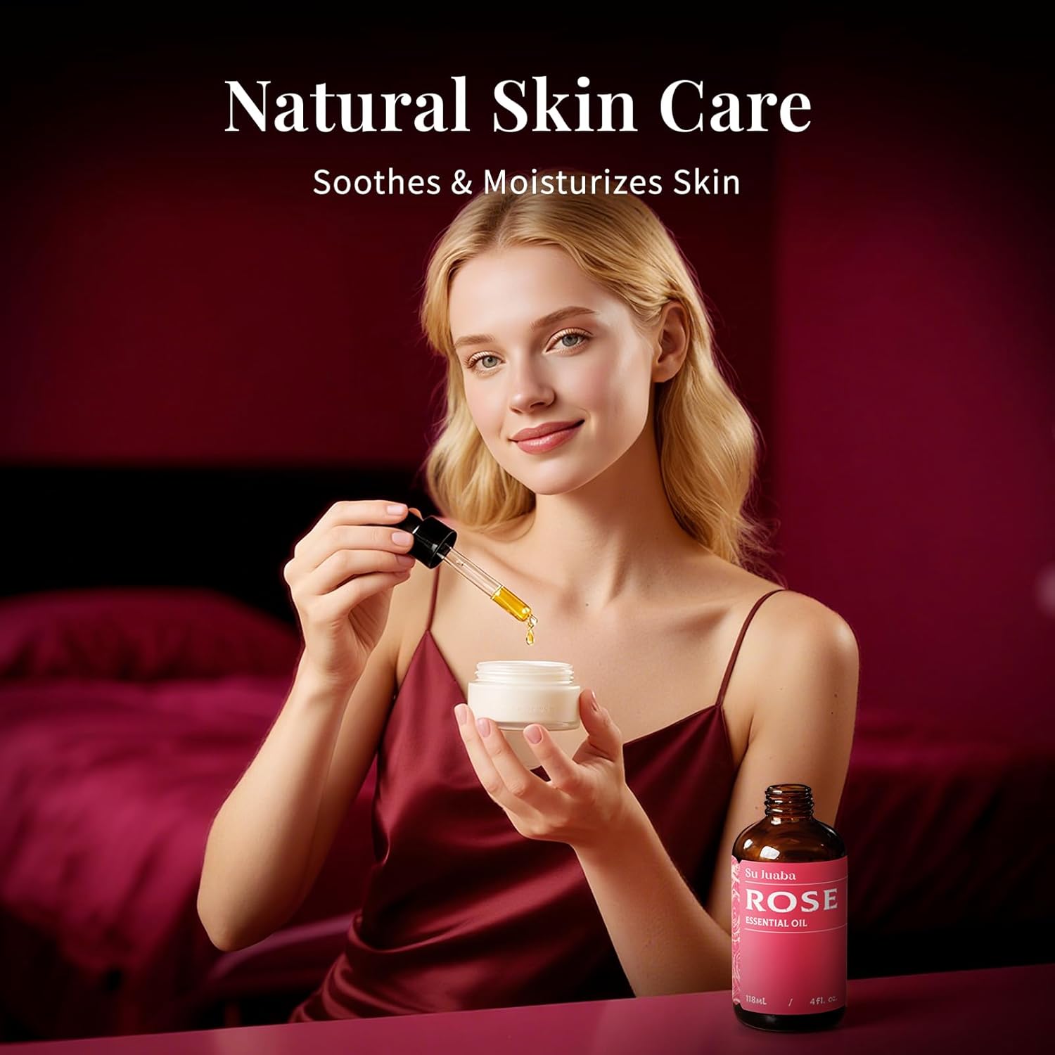 SU JUABA Pure Rose Essential Oil