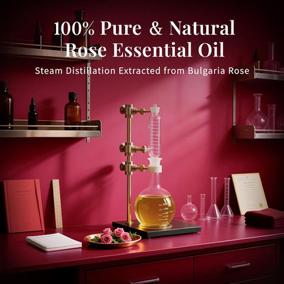 SU JUABA Pure Rose Essential Oil