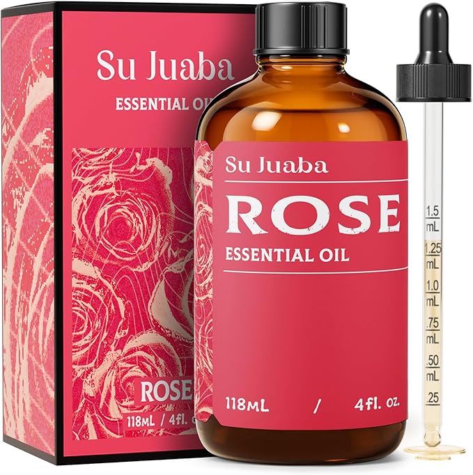 SU JUABA Pure Rose Essential Oil