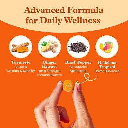 Turmeric Ginger Support Gummies