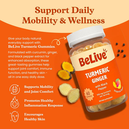 Turmeric Ginger Gummies